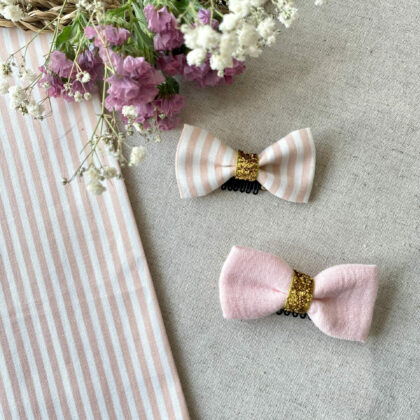 BARRETTES ANTI-GLISSE - BARBARA COEUR OR