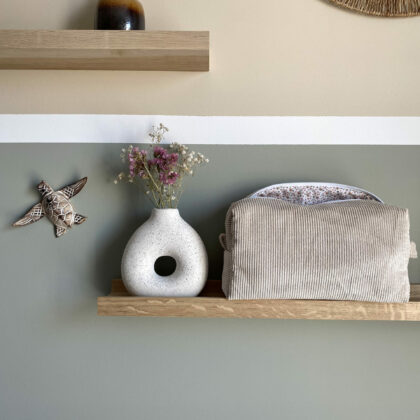 TROUSSE DE TOILETTE EN VELOURS - COLLECTION JEANNE