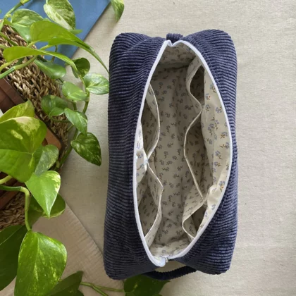 TROUSSE DE TOILETTE EN VELOURS - COLLECTION ÉLIE