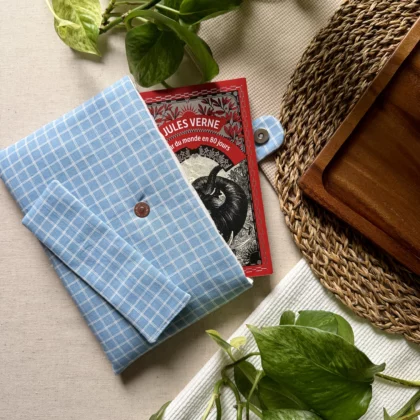 HOUSSE DE LIVRE ET MARQUE PAGE - MAX