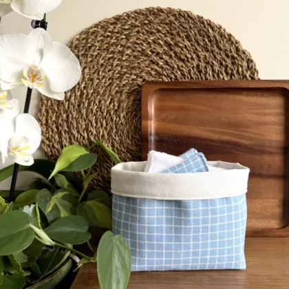 PANIER DE RANGEMENT ET COTONS - MAX