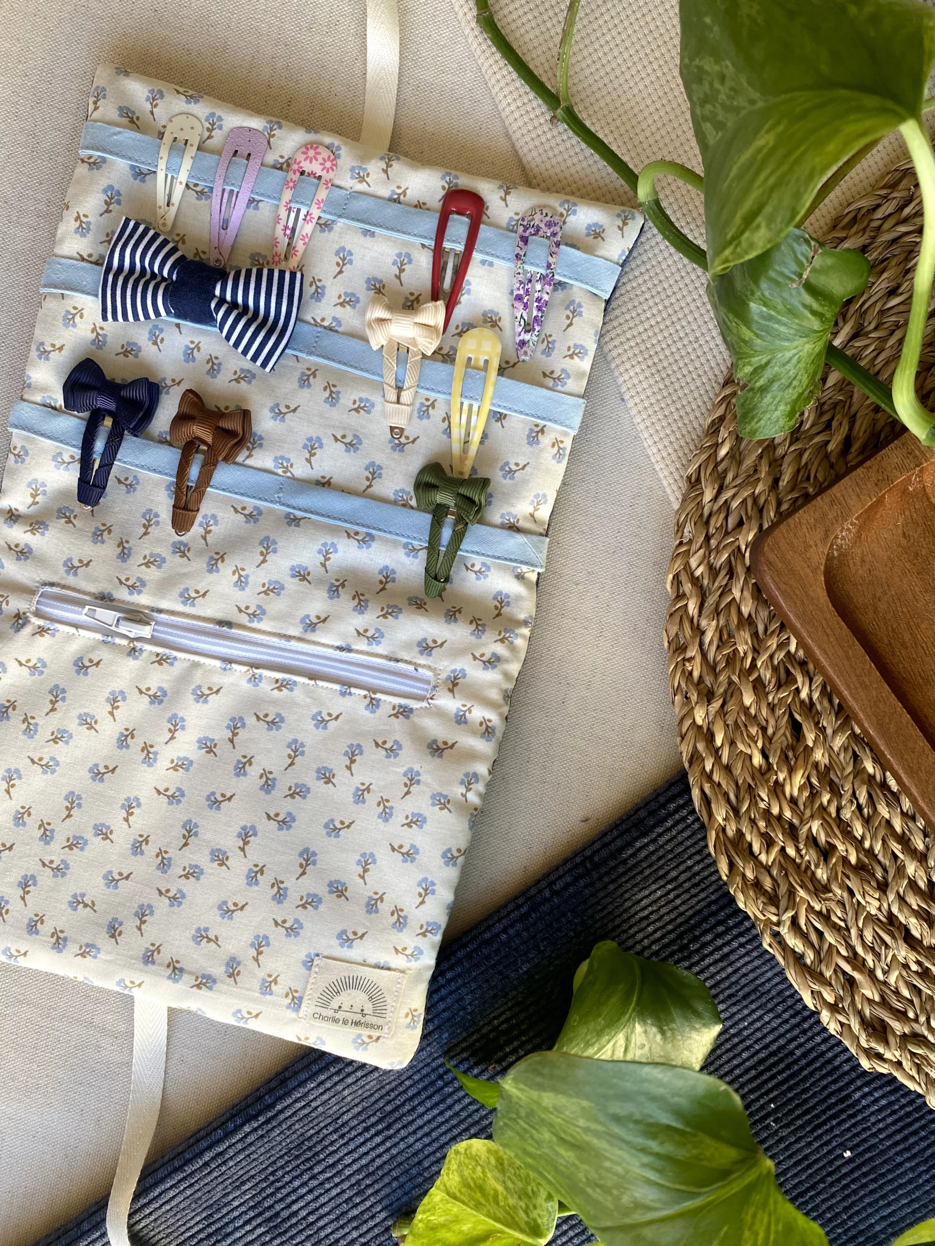 RANGE-BARETTES ENFANT - ÉLIE