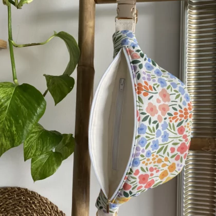 SAC BANANE - FLEURIS