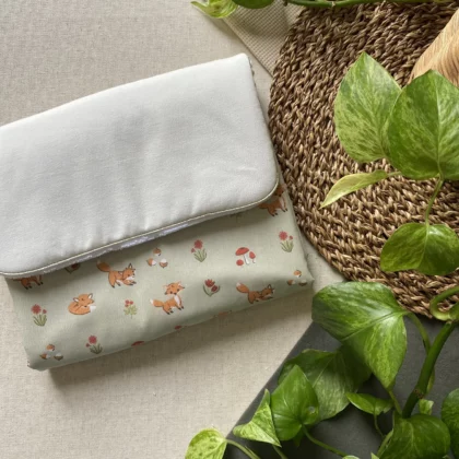 TAPIS À LANGER NOMADE - LES PETITS RENARDS